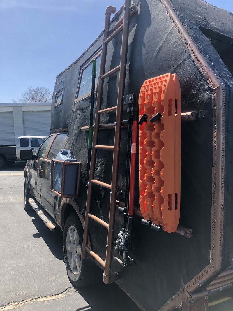 Picture 1/17 of a Custom 4x4 f-150 Kevlar composite camper project for sale in Ogden, Utah
