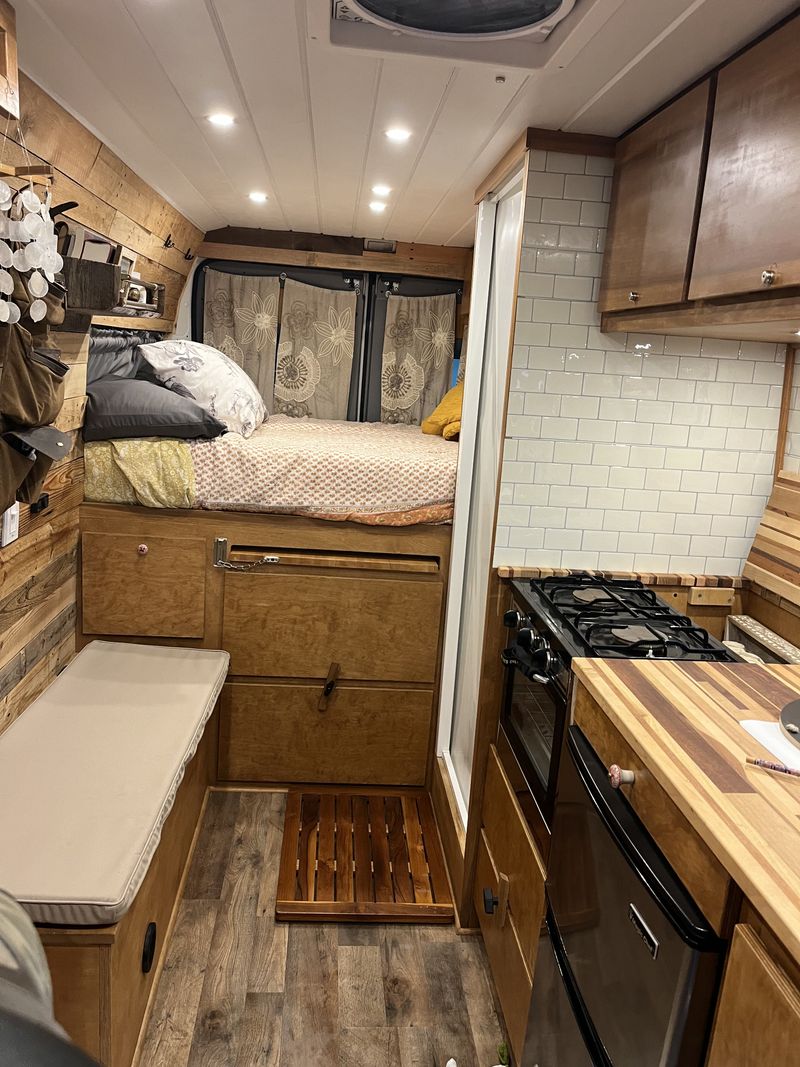 Picture 1/23 of a Custom Off Grid Promaster w/ shower & chemie toilet for sale in Goleta, California