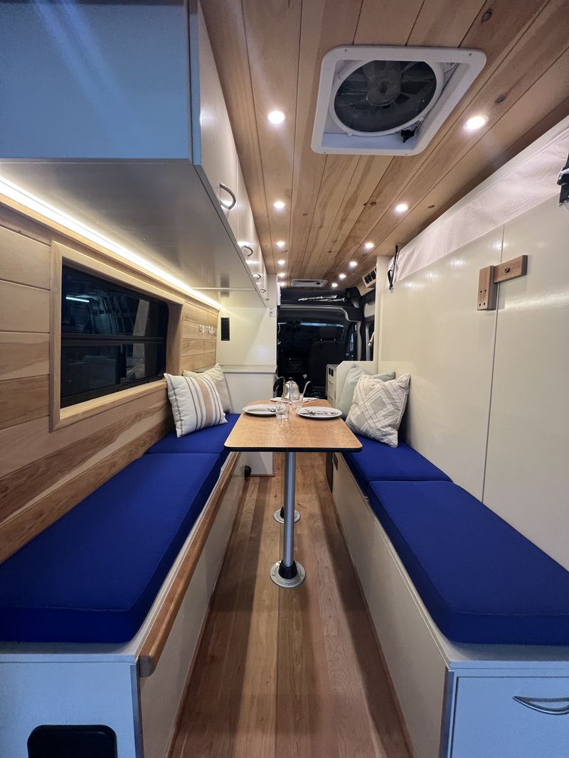 Picture 1/8 of a Murphy Bed Layout Built in a 2018 Ram Promaster 2500 159” WB for sale in Frederick, Maryland