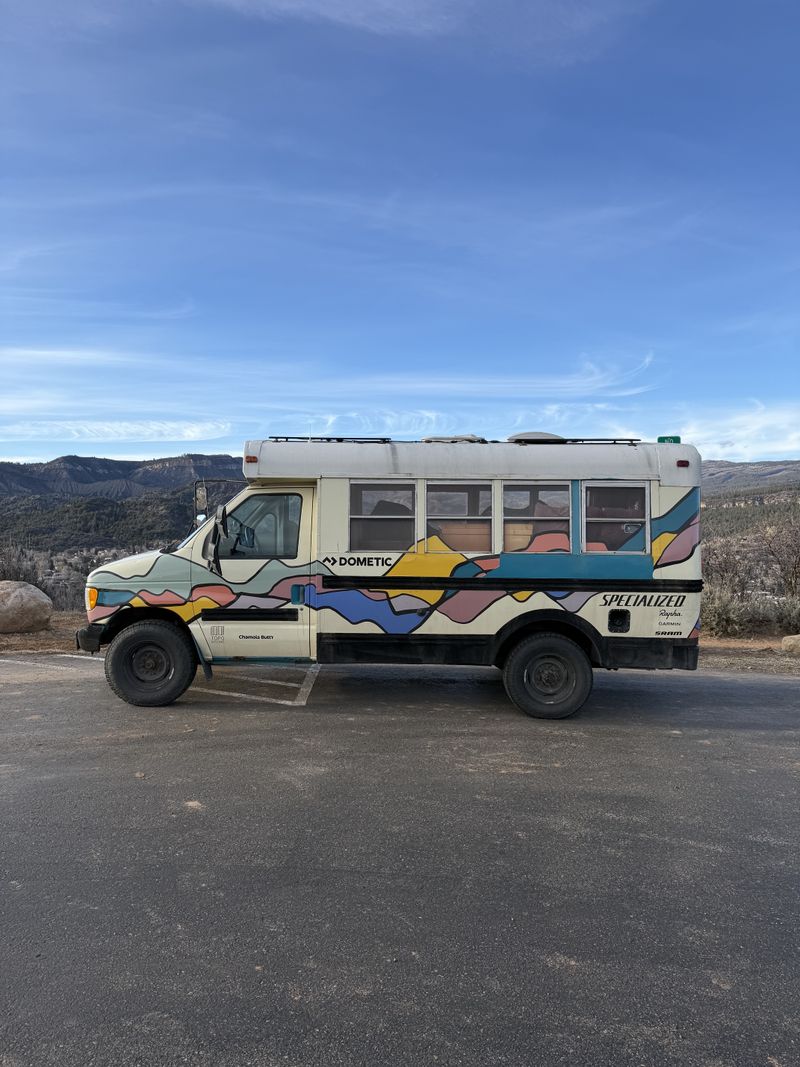 Picture 3/22 of a 1998 Ford e350 Skoolie Camper Conversion 7.3l Turbo Diesel for sale in Durango, Colorado