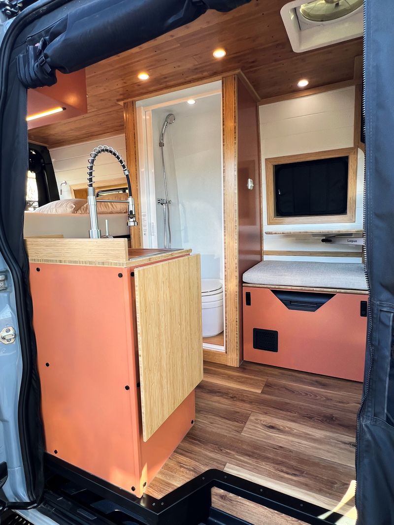 Picture 3/16 of a AWD Mercedes Sprinter 144" Campervan with Indoor Shower for sale in Rancho Cordova, California