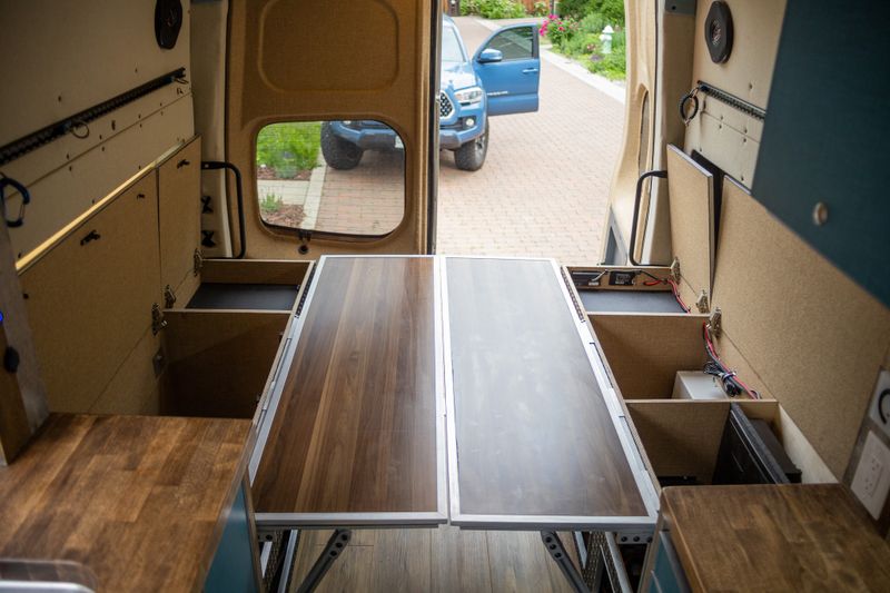 Picture 4/16 of a Nissan NV2500 HD High roof custom camper for sale in Golden, Colorado