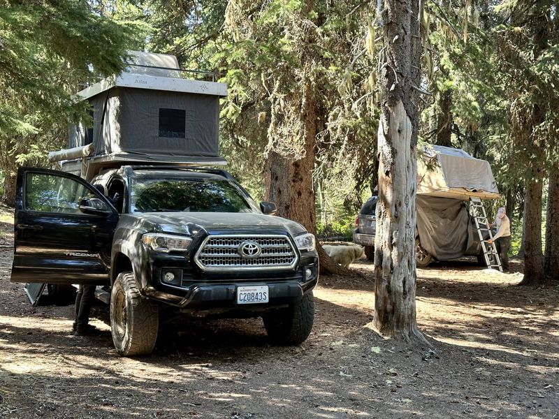 Picture 4/31 of a 2017 Toyota Tacoma TRD With Overlanding Atlas Camper Topper for sale in Olympia, Washington