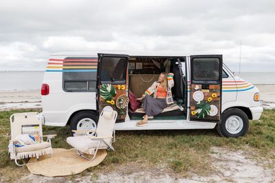 Photo of a Camper Van for sale: ☀️🌈🚐 vintage rainbow camper van