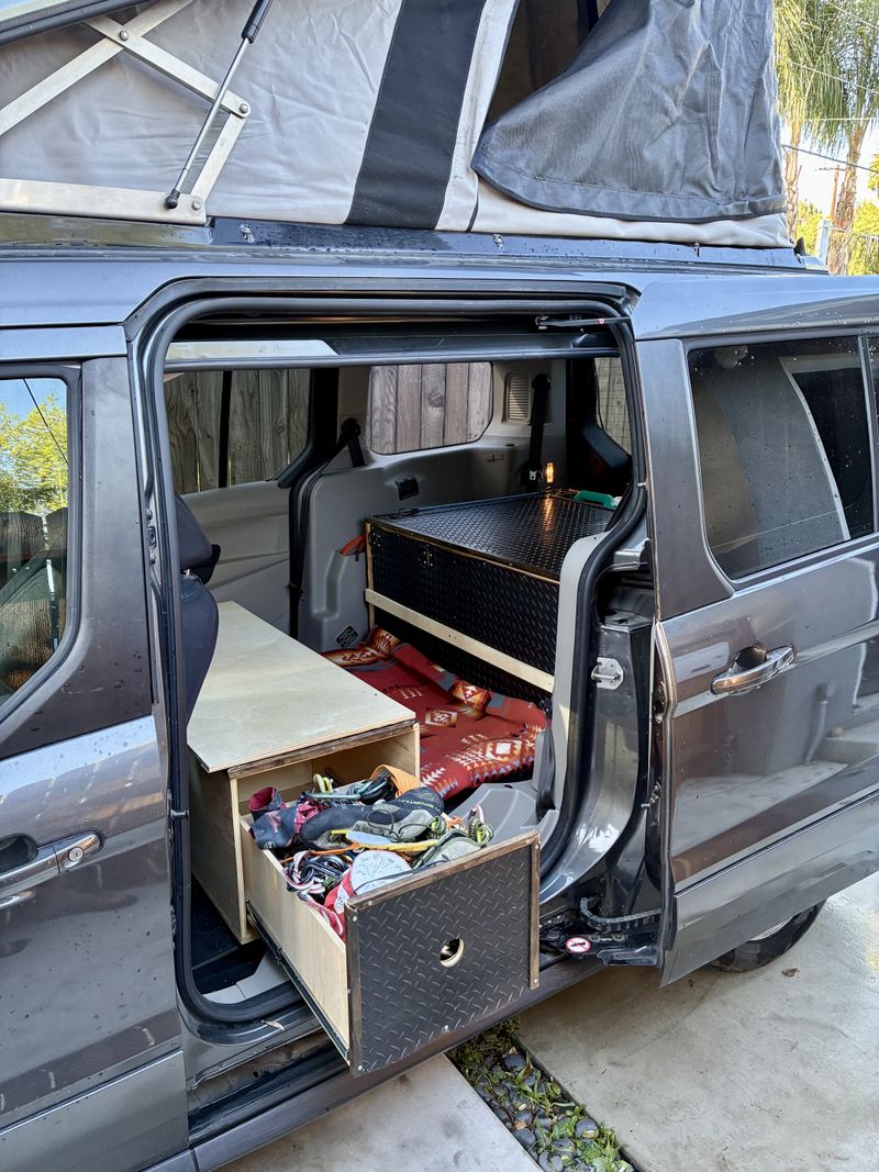 Picture 5/20 of a 2021 Ford Transit Connect XLT with pop top camper for sale in Riverside, California