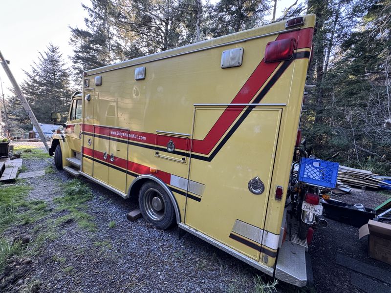 Picture 1/5 of a Ambulance FL-60 Camper Conversion for sale in Mendocino, California