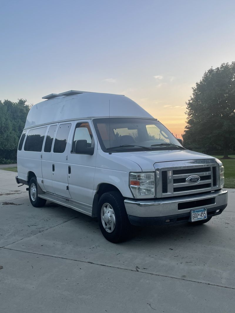 Picture 1/11 of a 2008 Ford Econoline Extended Length Raised Roof for sale in La Crescent, Minnesota