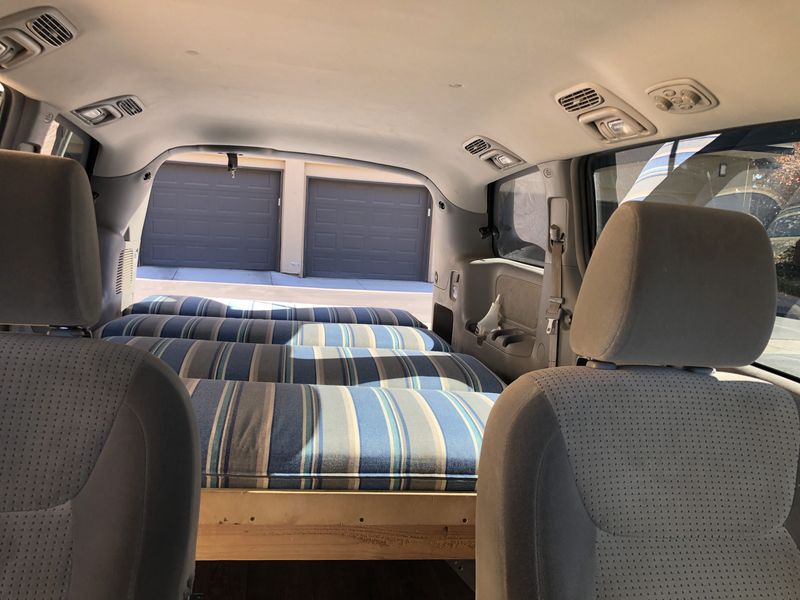 Picture 3/11 of a Toyota Sienna Weekend Getaway Camper Van for sale in Golden, Colorado