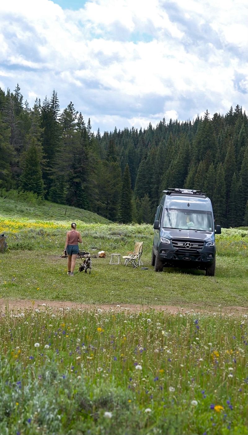 Picture 1/13 of a 23 Mercedes 170 AWD Adventure Van - Starlink, Owl Vans Kit for sale in Boulder, Colorado