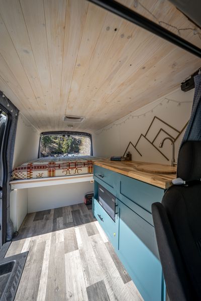 Photo of a Camper Van for sale: Low Mileage (31k) Road Ready Build 2016 Ford Transit