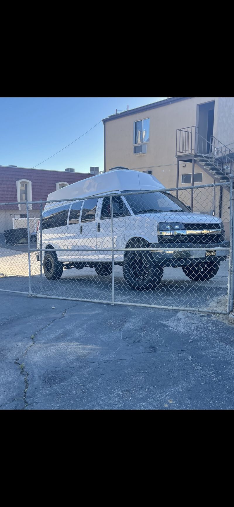 Picture 1/8 of a 2017 Chevy express 3500 passenger  for sale in San Diego, California