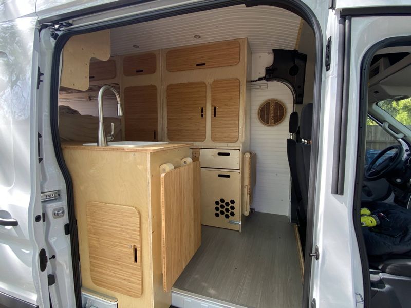 Picture 3/4 of a 2022 Ford Transit AWD High-Roof Extended for sale in Pleasant Hill, California