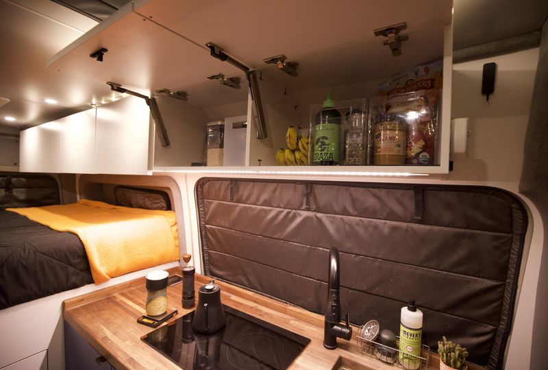 Picture 3/23 of a Vanlife Customs Mercedes Sprinter 144 High Roof 2016 for sale in Flagstaff, Arizona