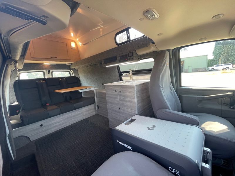 Picture 3/21 of a 2017 GMC - Savana 2500 HD- Camper Van with Seating for Five for sale in Vancouver, Washington