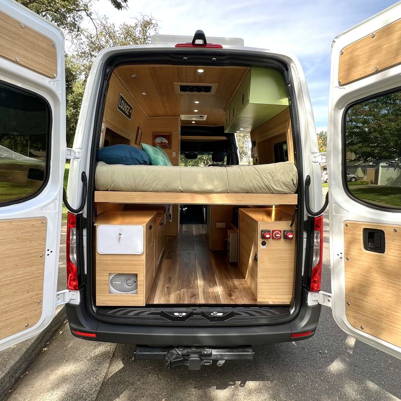 Picture 2/9 of a 2024 Mercedes Sprinter 144 Campervan with Shower & AC for sale in Rancho Cordova, California