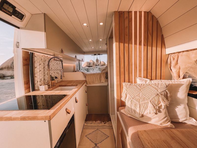 Picture 1/15 of a Brand New 2022 Promaster 2500 Boho design with shower! for sale in Sacramento, California