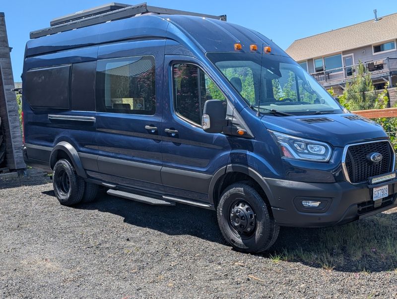 Picture 1/24 of a 2021 AWD FORD TRANSIT CREW VAN 21K MILES PARTIAL BUILDOUT for sale in White Salmon, Washington