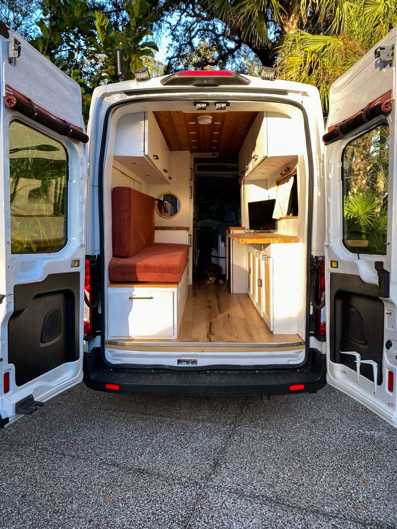 Picture 1/14 of a 2019 Ford Transit 250 High Roof Ext Camper Van for sale in New Smyrna Beach, Florida