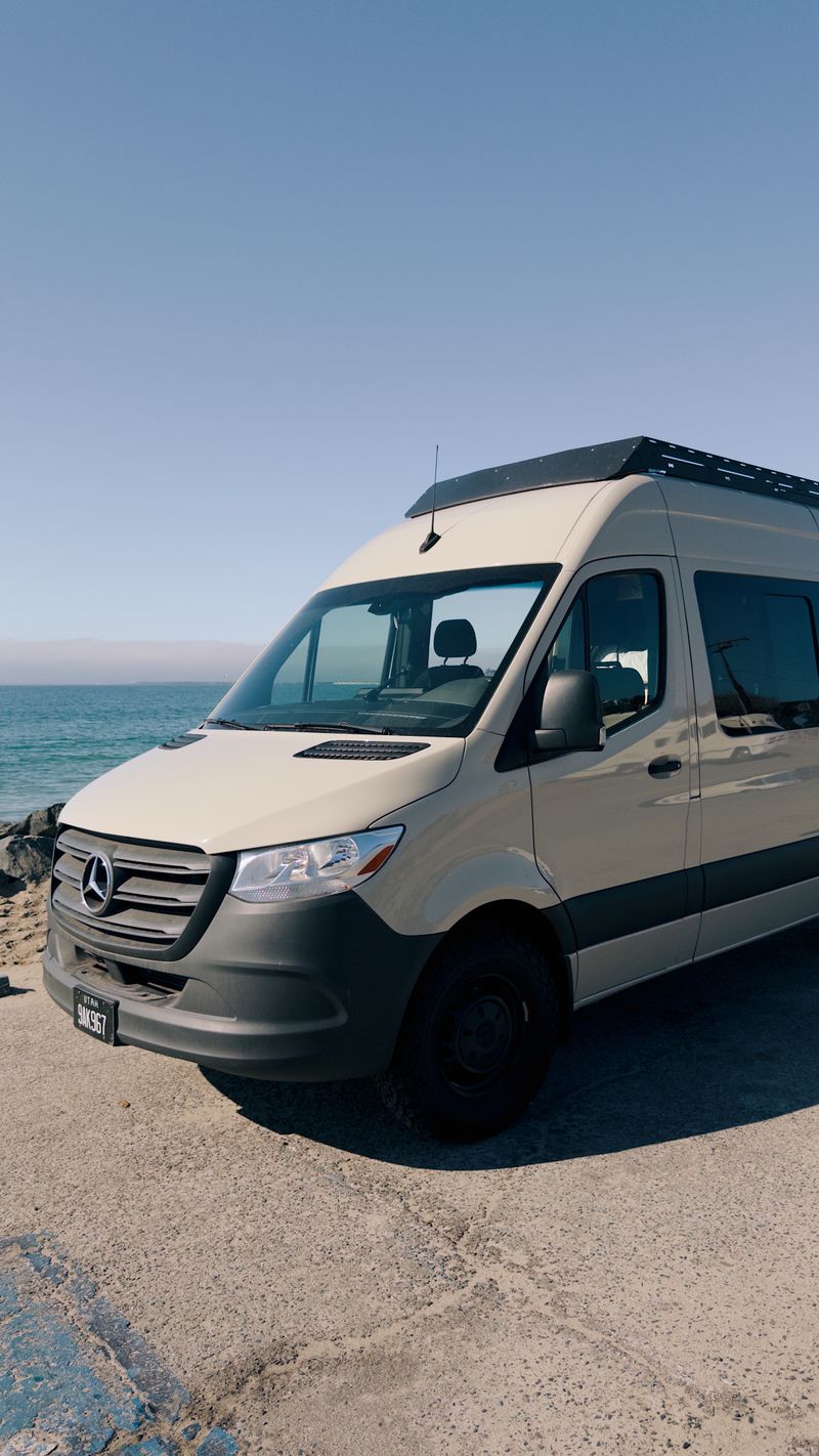 Picture 1/5 of a 2022 Mercedes-Benz 144 high roof sprinter van for sale in Dana Point, California