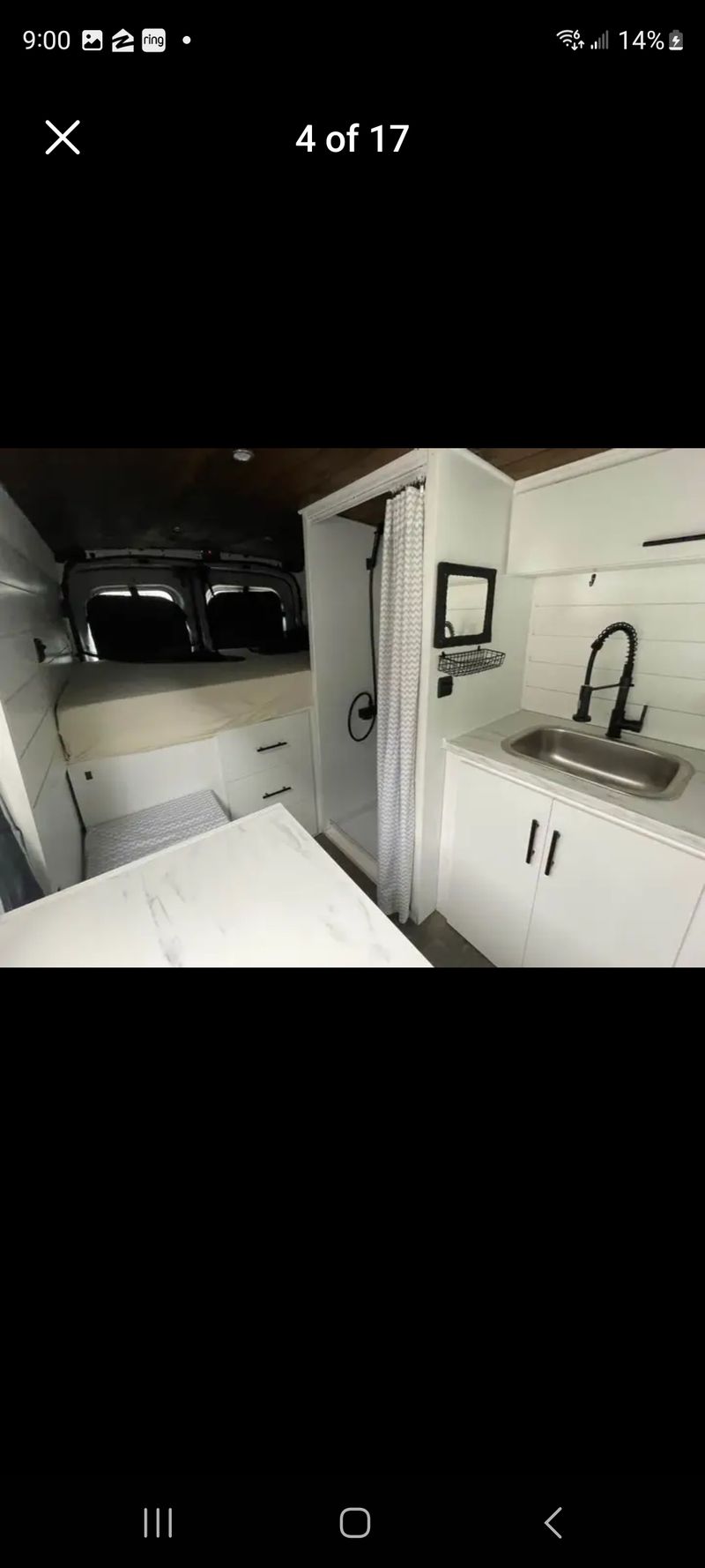 Picture 3/8 of a 2017 Ford Transit camper van for sale in Brooklyn, Connecticut