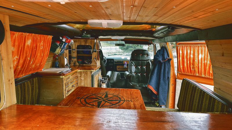 Picture 3/12 of a 1976 Dodge B200 pop-top campervan for sale in San Francisco, California