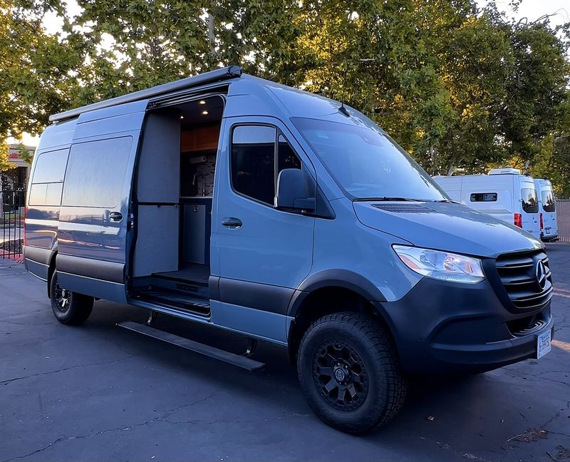 Picture 1/13 of a 2019 Sprinter 170" Campervan (4X4, Shower, AC) for sale in Rancho Cordova, California
