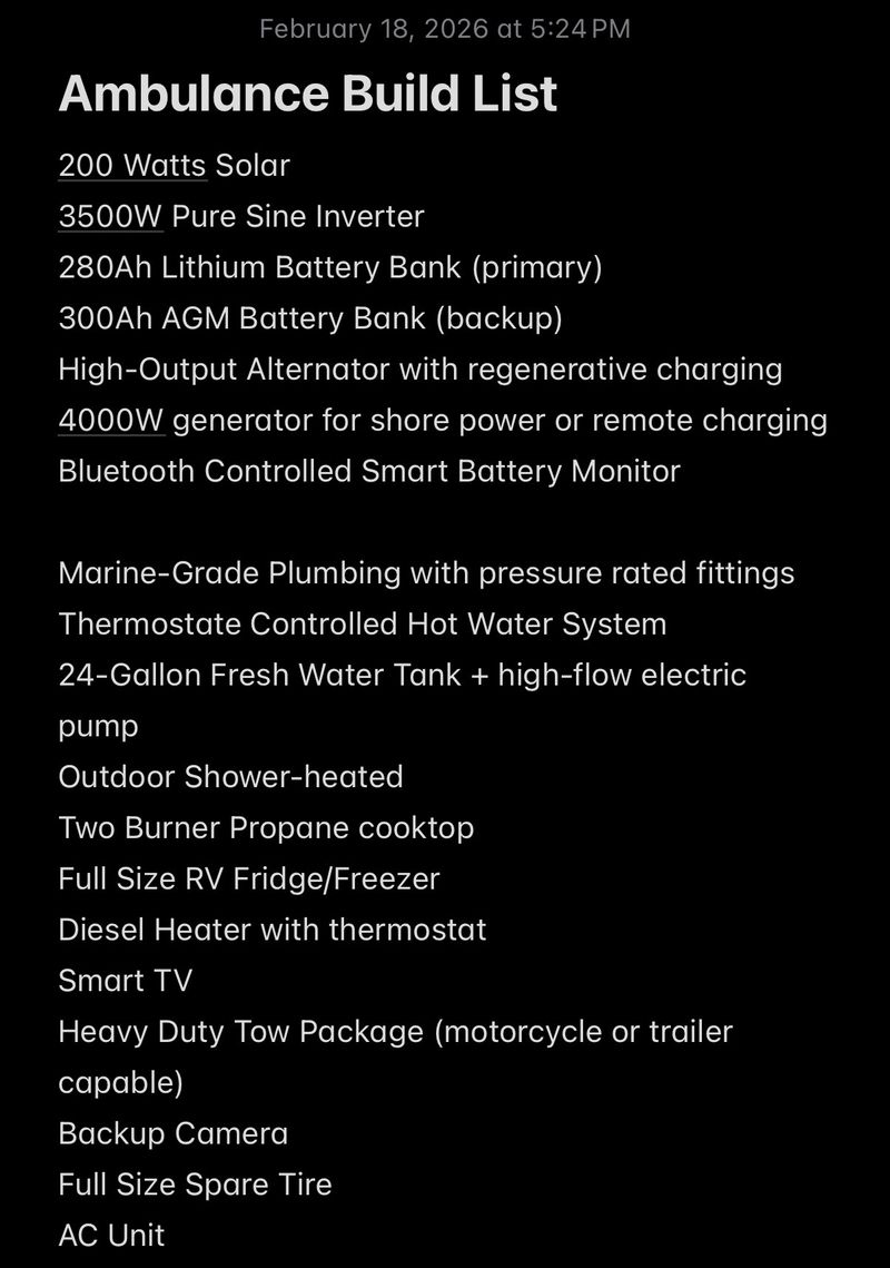 Picture 5/5 of a 1994 Ambulance Camper for sale in Boise, Idaho