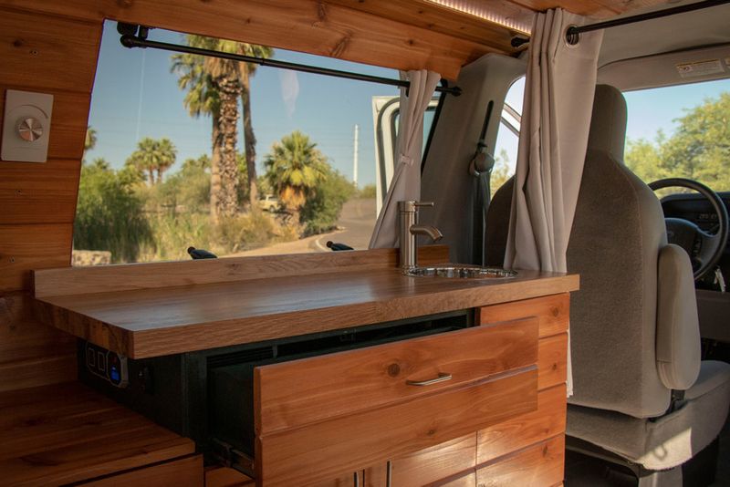 Picture 5/10 of a Completely Off Grid Campervan - 2009 Ford Econoline E350 for sale in Palo Alto, California