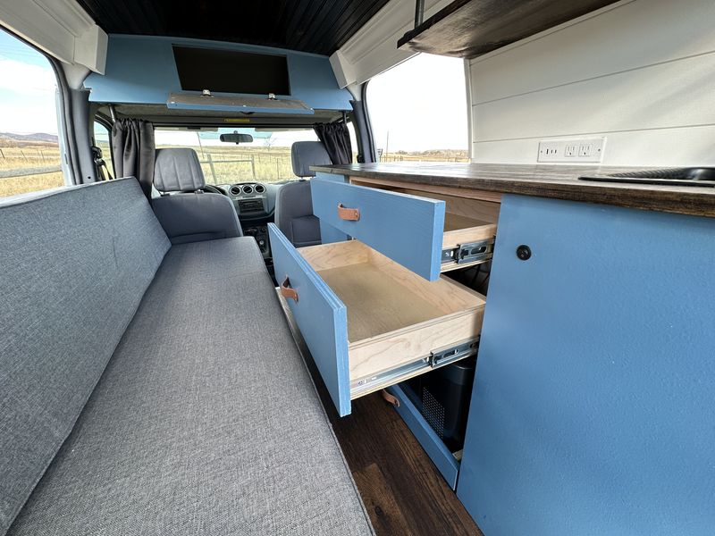 Picture 4/16 of a The Shorty - 2013 Ford Transit Connect XL Conversion for sale in Boulder, Colorado