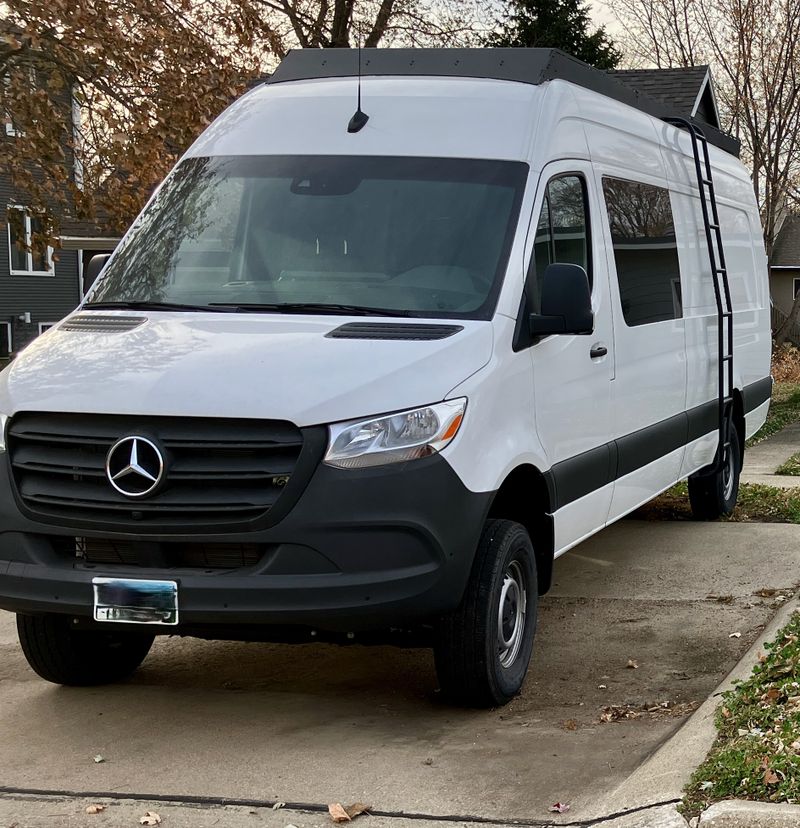 Picture 1/3 of a 2023 High Roof Extended Mercedes Sprinter 2500 4x4 900M for sale in Orange City, Iowa