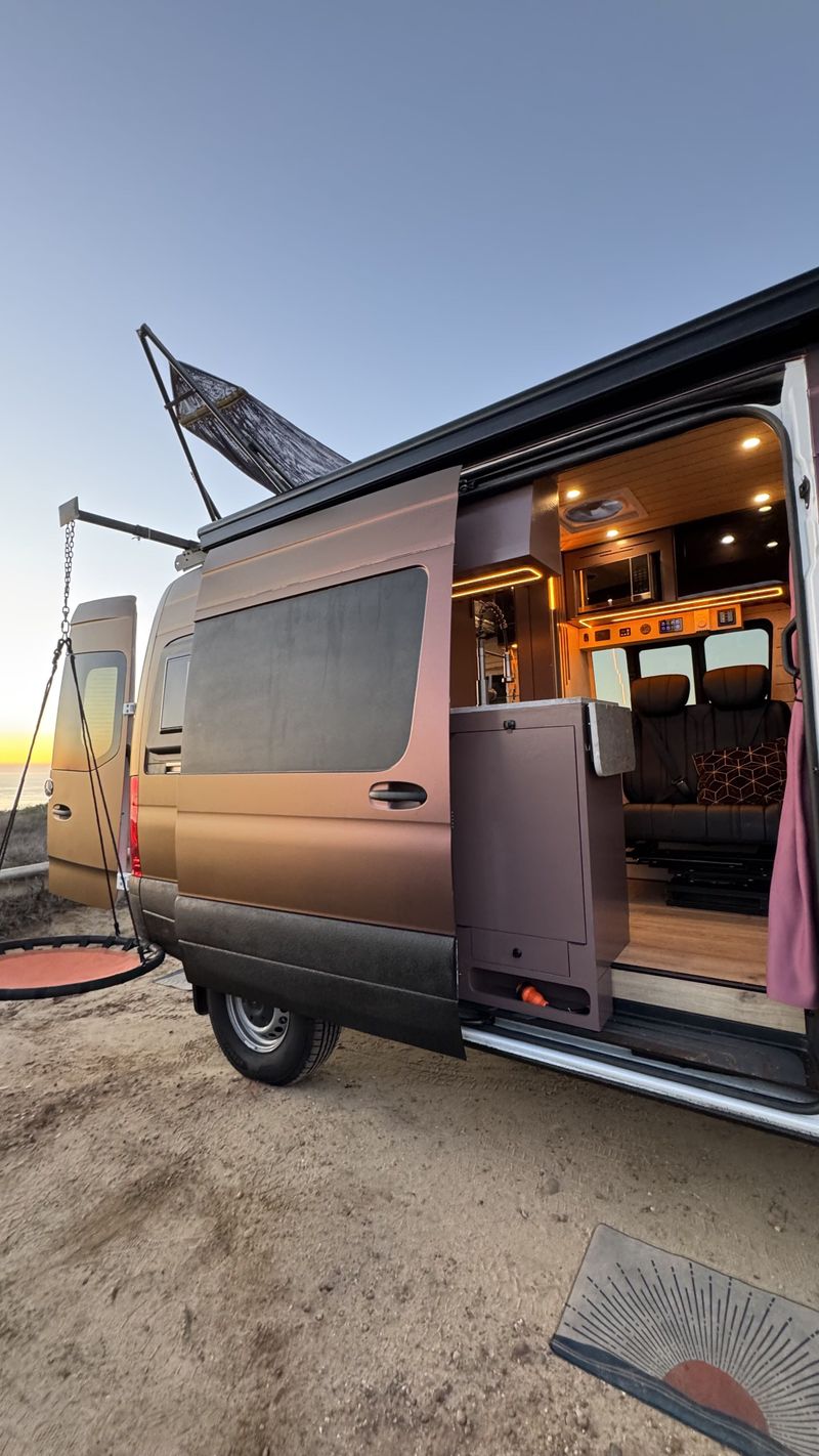 Picture 3/16 of a 4x4 144 BBV Santa Monica PRO Sprinter van with Elevator bed for sale in Big Bear City, California