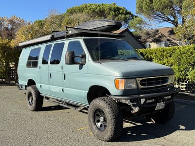 Camper Van For Sale: '98 Ford Econoline E-350 4WD Extended Camper Van