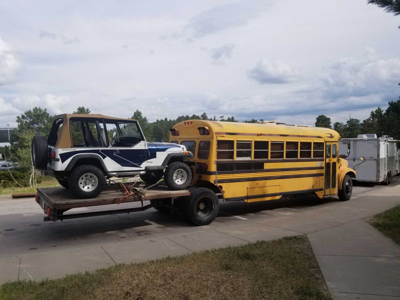 Picture 1/20 of a Motorhome/Toy Hauler - Bluebird Bus Conversion for sale in Denver, Colorado