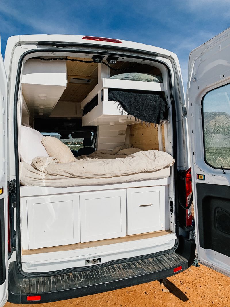 Picture 3/4 of a Ford Transit High Roof Van with THREE seats! for sale in Asheville, North Carolina