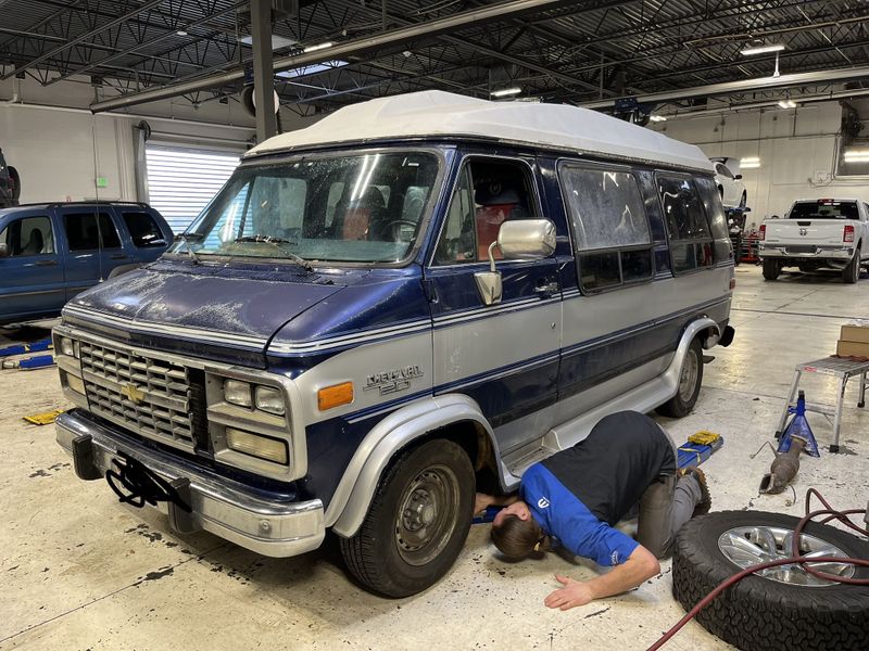 Picture 1/6 of a 1994 Chevy G20, mechanically strong- ready to make your own  for sale in Salt Lake City, Utah