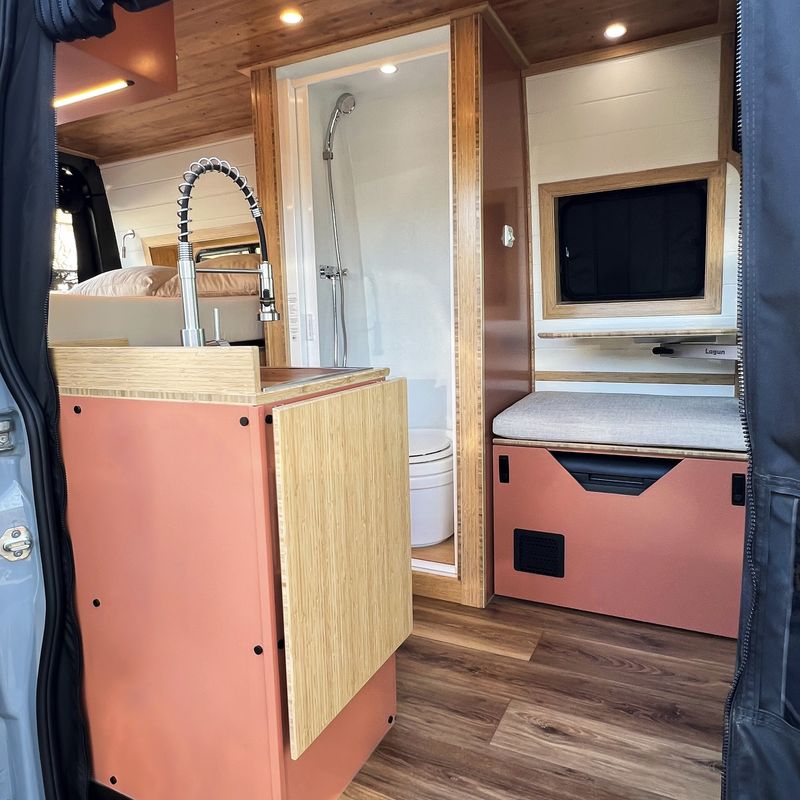 Picture 2/16 of a AWD Mercedes Sprinter 144" Campervan with Indoor Shower for sale in Rancho Cordova, California