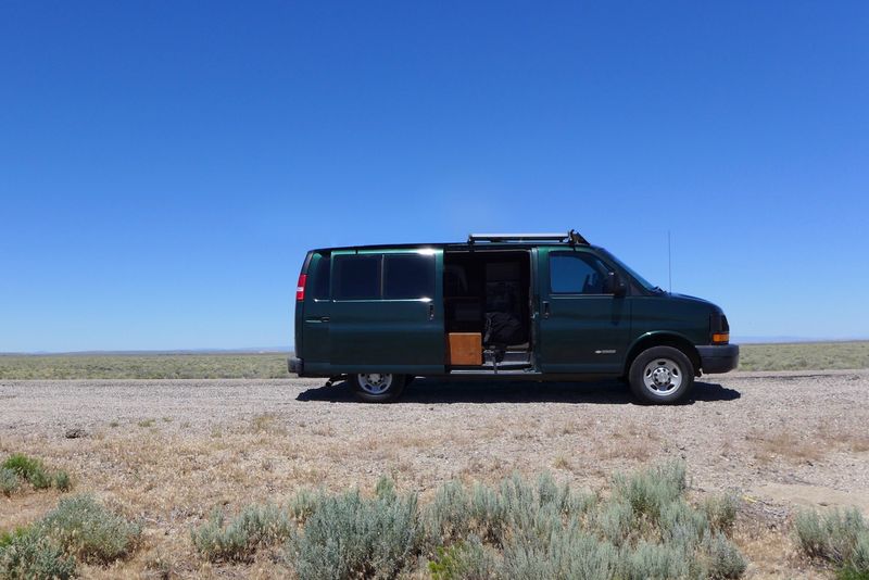 Picture 3/24 of a 2006 Chevy Express 2500 Camper- Solar / Fridge / Top Engine! for sale in Glendale, Oregon