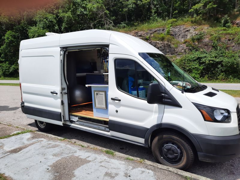 Picture 1/35 of a 2019 Ford Transit High Roof W/ Office & Full Shower for sale in Asheville, North Carolina