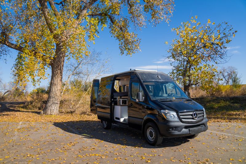 Picture 2/8 of a 2017 MB Sprinter 144; Off-Grid Power, Full Kitchen, and More for sale in Fort Lupton, Colorado