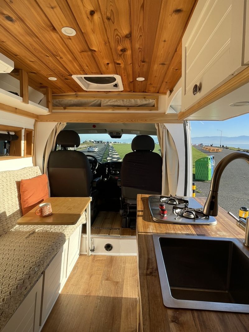 Picture 2/7 of a Handcrafted Cedar Camper Van- 2018 Ram Promaster for sale in San Diego, California