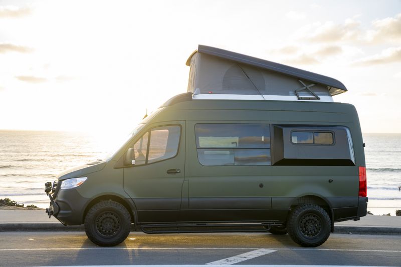 Picture 2/24 of a 2022 Mercedes Sprinter Pop Top RIP Kit & ARB Airlocker for sale in San Diego, California