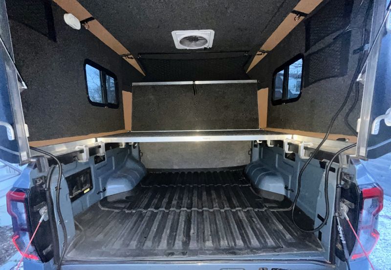 Picture 5/7 of a 2025 Ford Ranger with Radica Moonlander X Camper Top for sale in Oak Bluffs, Massachusetts