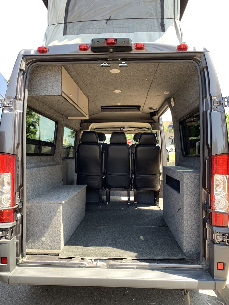 Picture 5/15 of a SOLD -- 2017 ProMaster high roof WITH pop-top weekender for sale in San Diego, California
