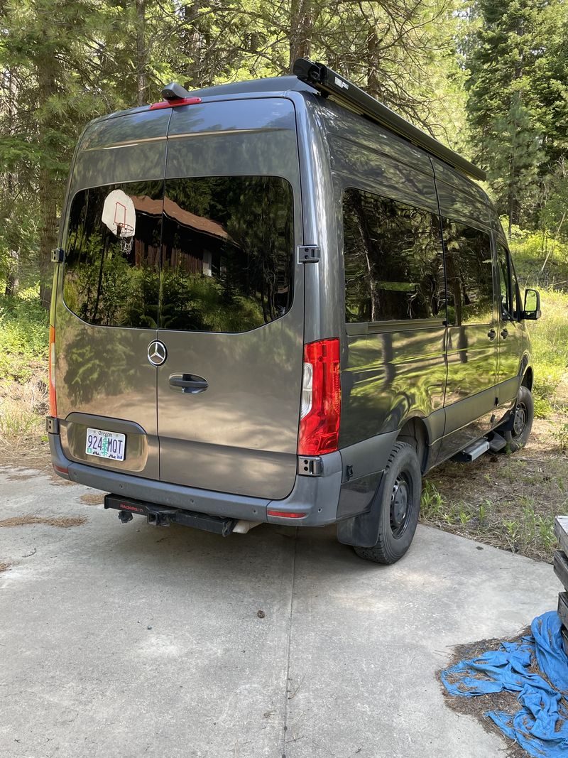 Picture 2/19 of a 2019 Mercedes 4x4 tall 2500/3500 unique sprinter camper van for sale in La Grande, Oregon