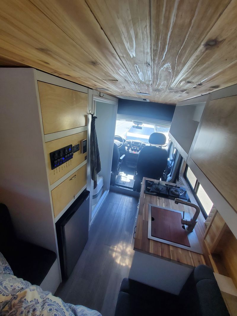 Picture 5/12 of a 2021 Dodge Ram Promaster 2500 custom camper van for sale in Santa Cruz, California