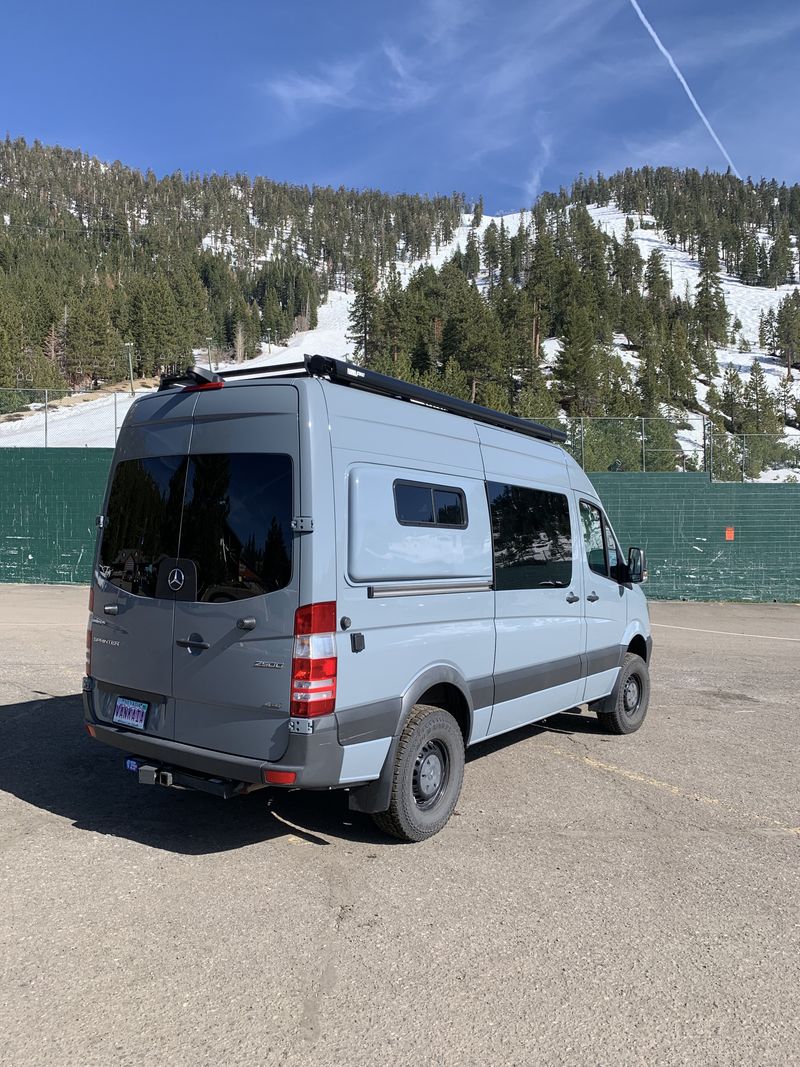 Picture 1/24 of a 2018 High Roof Mercedes Sprinter 4X4 144 for sale in South Lake Tahoe, California