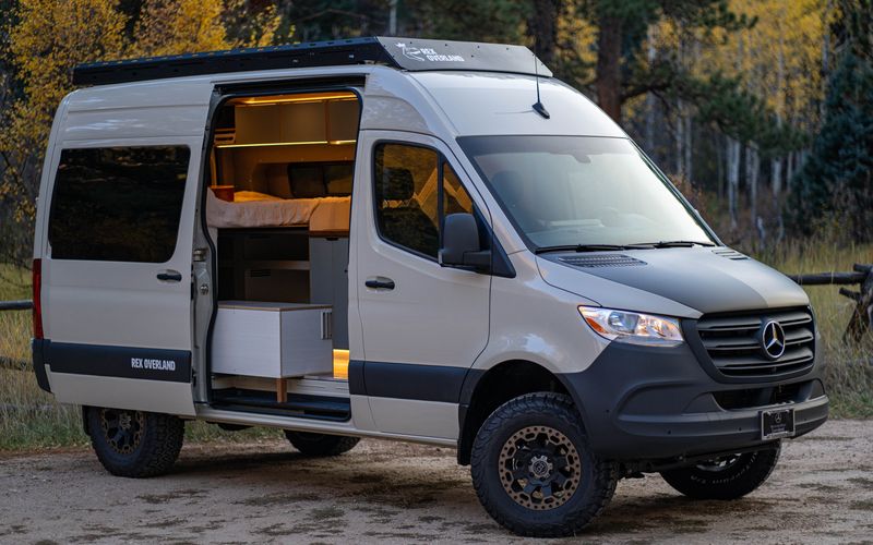 Picture 1/17 of a 2022 Rex Overland Built Mercedes Sprinter 144 4x4 for sale in Longmont, Colorado