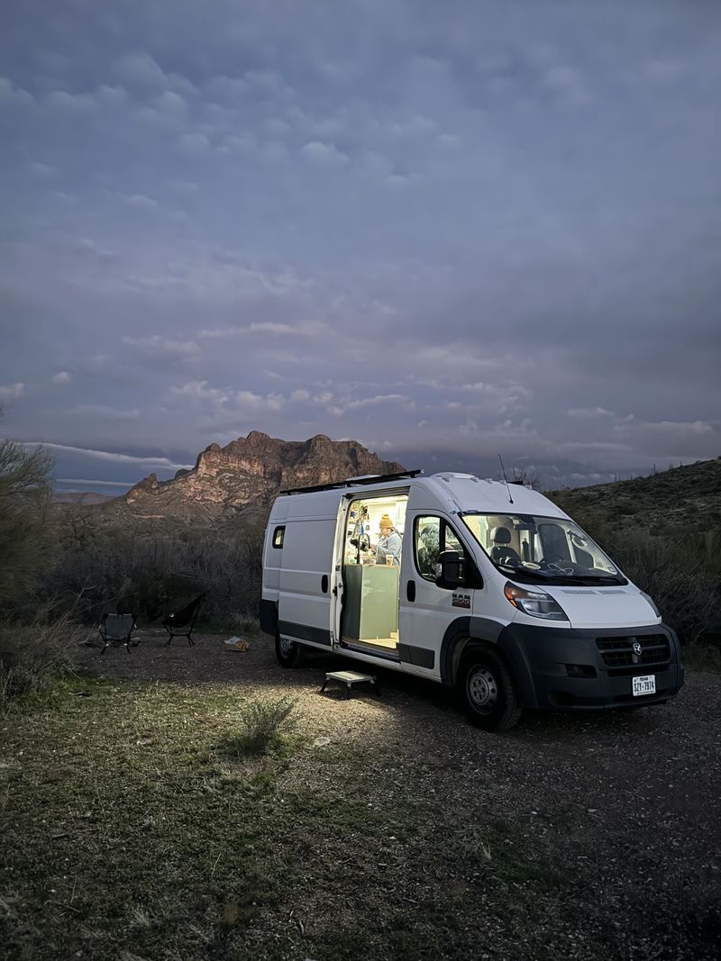 Picture 1/7 of a Her name is ghost! 2018 Dodge Promaster 159 WB for sale in Houston, Texas