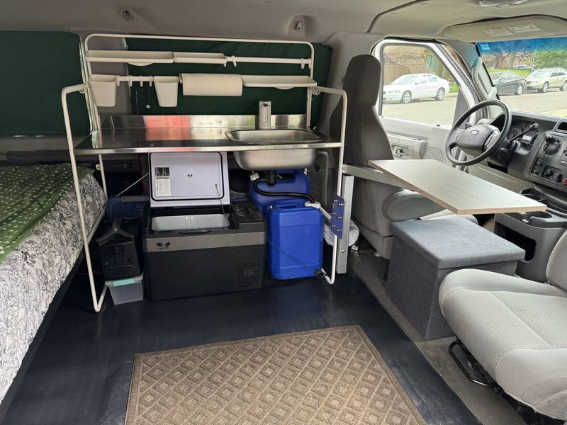 Picture 5/24 of a 2009 Ford E-350 XLT 5.4L V8 Flex-fuel Extended Van for sale in Boulder, Colorado