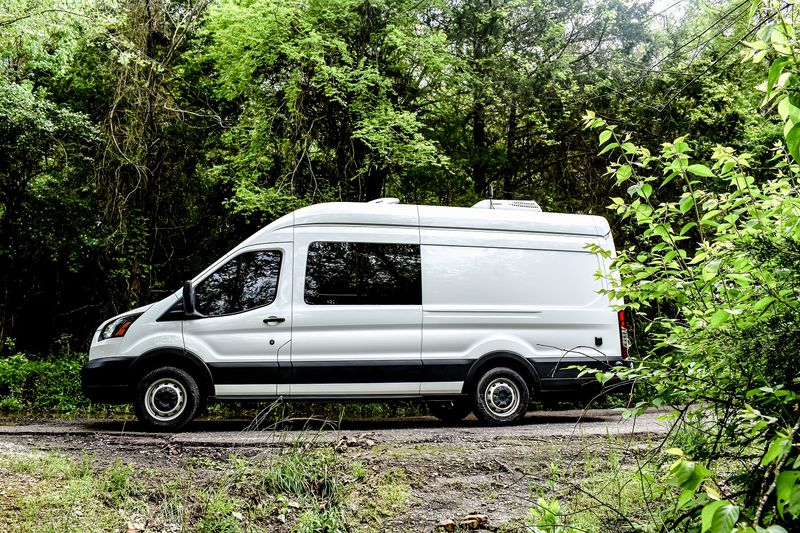 Picture 1/12 of a Beautifully Converted 2019 Ford Transit 350 for sale in Fayetteville, Arkansas